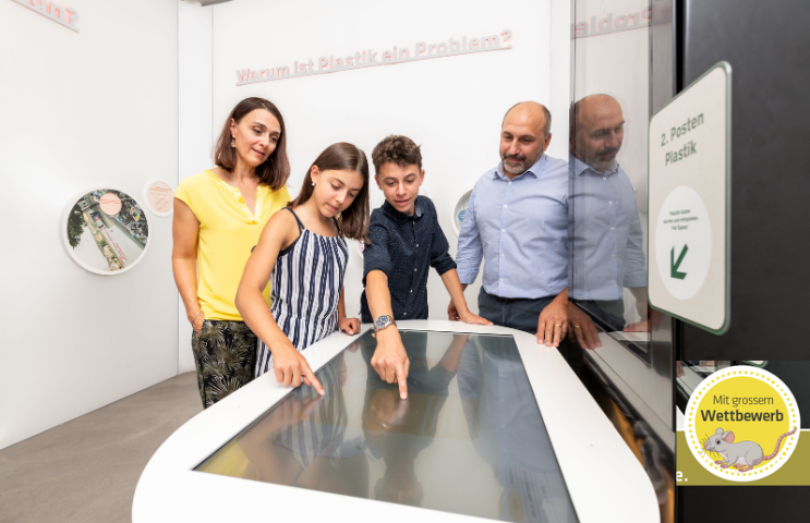 In den Ausstellungswelten staunen und lernen, wie man nachhaltig lebt