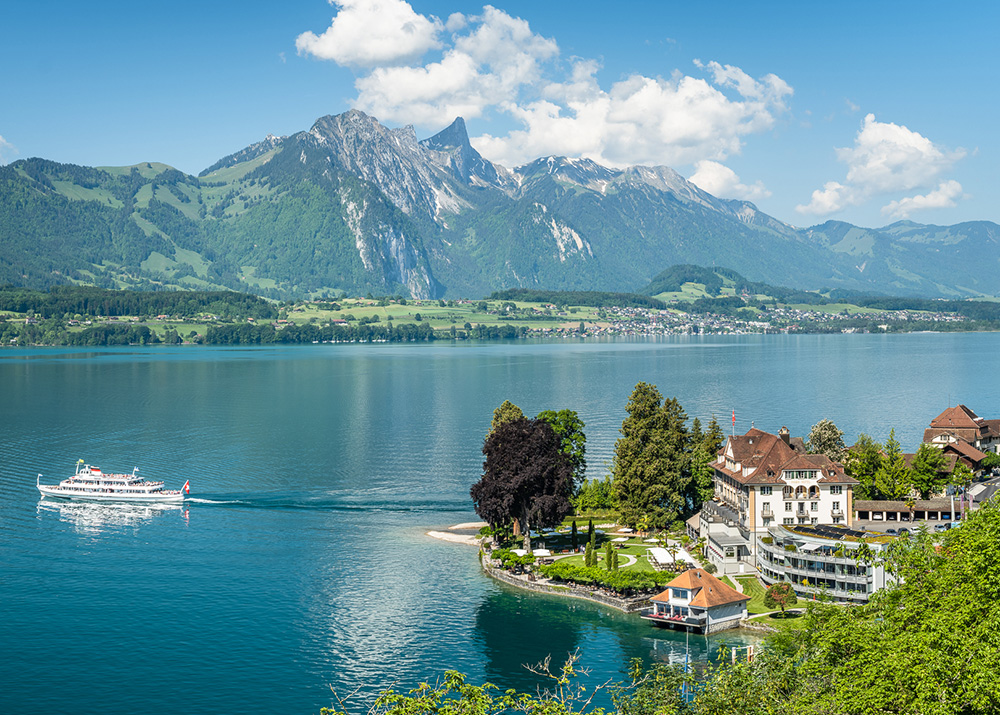 Thunersee und Stockhornkette